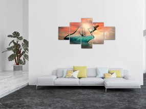 Obraz - Życie w butelce (125x70 cm)
