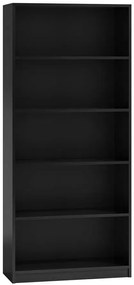 Czarny regał na książki N0-L12