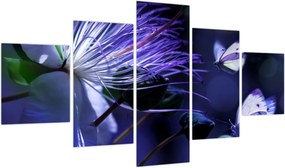 Obraz - Tropikalny kwiat (125x70 cm)