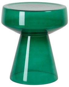 Szklany okrągły stolik ø 37 cm Dakwa – Light &amp; Living