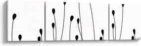 Obraz - Łąka graficzna N⁰1 (170x50 cm)