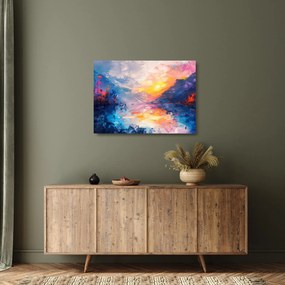 Obraz na szkle - Malarstwo krajobrazowe (70x50 cm)
