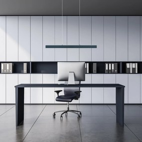 Antracytowa lampa wisząca LED 76cm z metalu W76LED-4K-ANTHRAZIT wymien