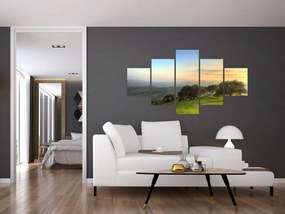 Obraz - Widok ze wzgórza (125x70 cm)