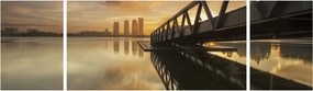 Obraz molo (170x50 cm)