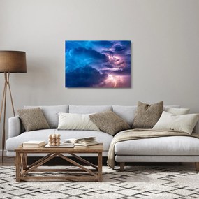 Obraz na szkle chmur (70x50 cm)