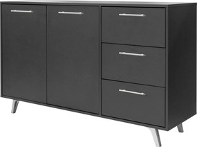 Komoda ELISE 140 cm do Salonu Sypialni Grafit