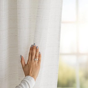 Kremowa zasłona 140x250 cm Drimar – Restilo