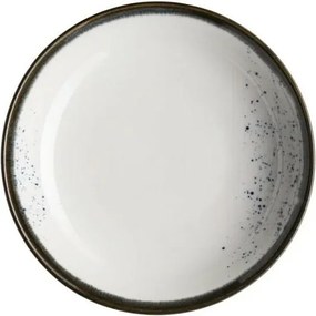 Mäser Talerz głęboki Pintar Białe niebieskiekropki 21 cm