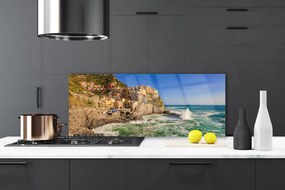 Panel nad blat kuchenny Skalisty Fiord Nad Oceanem