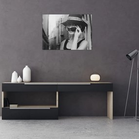 Obraz na szkle kobiety (70x50 cm)