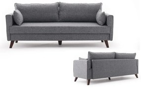 Szara sofa 208 cm Bella – Balcab Home