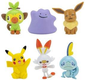 Zestaw figurek Pokémon, 6 sztuk