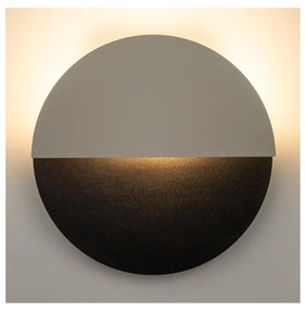 LED Kinkiet LUNA LED/7W/230V śr. 26 cm czarny/beżowy