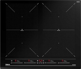 Teka Maestro IZF64600 Płyta indukcyjna 60cm, 4 Palniki, Czarny Szklany Panel, Panel Dotykowy, Strefa Flex