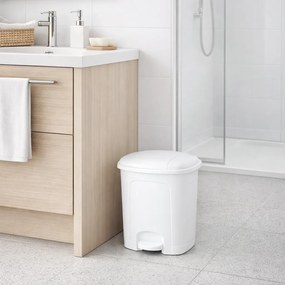 Orion Kosz na śmieci z pedałem 5,5 l, biały