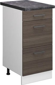 Szafka dolna do kuchni szlachetna szarość 40x60x81.6 r-line