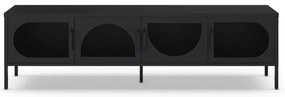 Czarna szafka pod TV 180x50 cm Tayra – Marckeric