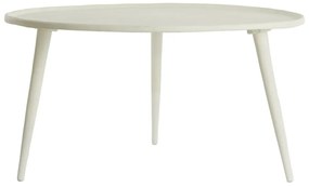 Kremowy metalowy okrągły stolik ø 67,5 cm Babina – Light &amp; Living