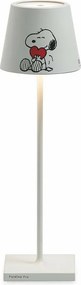 Lampa stołowa LED Poldina Pro Peanuts Heart, akumulatorowa i ściemnialna, do 12 h pracy, do użytku zewnętrznego, IP65
