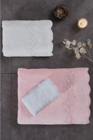 Mały ręcznik SILVIA 30x50cm Śmietankowy