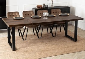 Rozkładany stół prostokątny Petralio 130–230 cm z laminowanym blatem