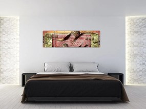 Abstrakcyjny obraz (170x50 cm)