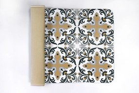 Dywanik łazienkowy antypoślizgowy Dywanik łazienkowy antypoślizgowy Wzory Geometryczne