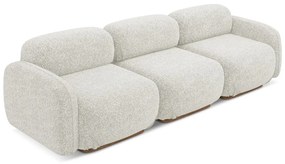 Kremowa sofa modułowa 270 cm Ailani – Makamii