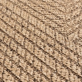 Brązowy dywan odpowiedni na zewnątrz 80x150 cm Timber 1404 – Ayyildiz Carpets