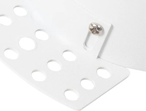 Zestaw 6 nowoczesnych reflektorów wpuszczanych, białe, bezramkowe - Impact 70