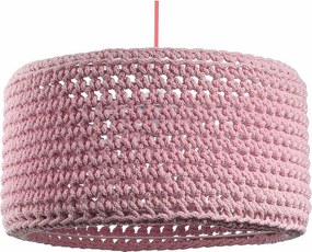 Lampa wisząca COTTON 40 różowa