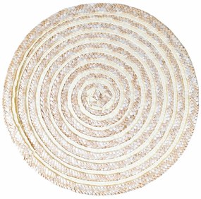 Maty stołowe z rafii zestaw 6 szt. ø 38 cm Spiral – Villa d'Este