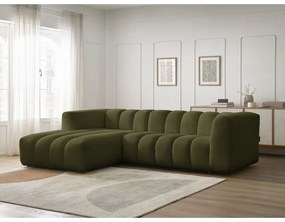 Zielony narożnik (lewostronny/z szezlongiem) Talia – Bobochic Paris