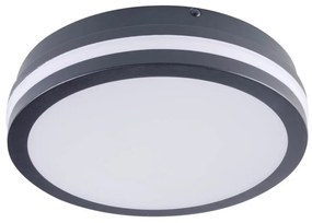 Kanlux 33348-LED Plafon zewnętrzny BENO LED/18W/230V 4000K antracyt IP54