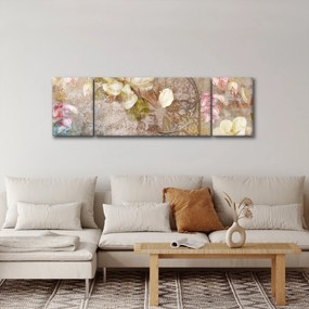 Obraz - Ozdoba kwiatowa (170x50 cm)