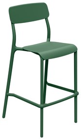 Krzesło ogrodowe barowe wysokie Rimo Pine Green FERNE
