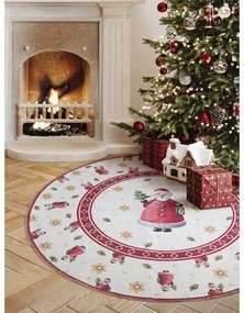 Czerwony okrągły dywan ze świątecznym motywem ø 160 cm Toy's Delight Santa Claus – Villeroy&amp;Boch