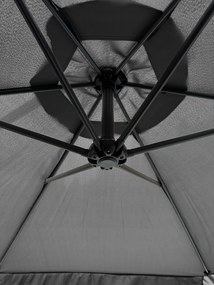 Składany parasol ogrodowy Floriva YN7011-DG, szary