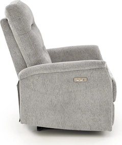 Fotel z funkcja elektrycznego rozkładania i gniazdem USB Jamal Halmar