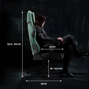 Fotel Diablo X.One Prime, Forest Green, Normal Size