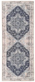 Niebieski chodnik 200x80 cm Havana – House Nordic