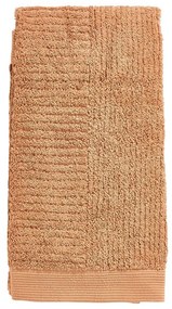 Żółty bawełniany ręcznik frotte 50x100 cm Classic – Zone