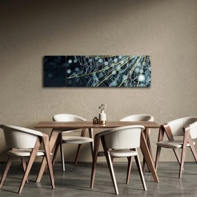 Obraz - Kwiat z pajęczyną (170x50 cm)