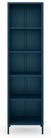 Regał na książki MARIO, 500 x 1800 x 350 mm, Modern: granatowy