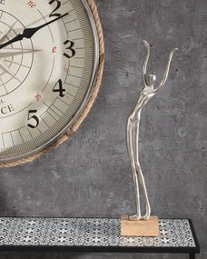 Dekoracja Silver Woman III wys. 52cm