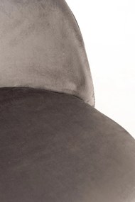 Zestaw 4 Krzese Vint Aksamitne Golden