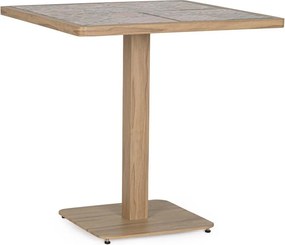 Stalowy stolik ogrodowy 73x73 cm Kalimera – Bizzotto