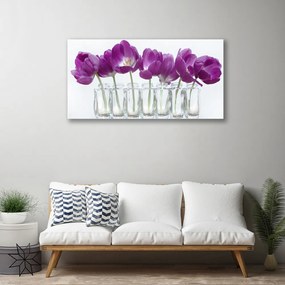 Obraz canvas na ścianę Rozkwitająca Natura w Kwiatach