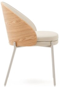 Kremowe krzesło Eamy – Kave Home